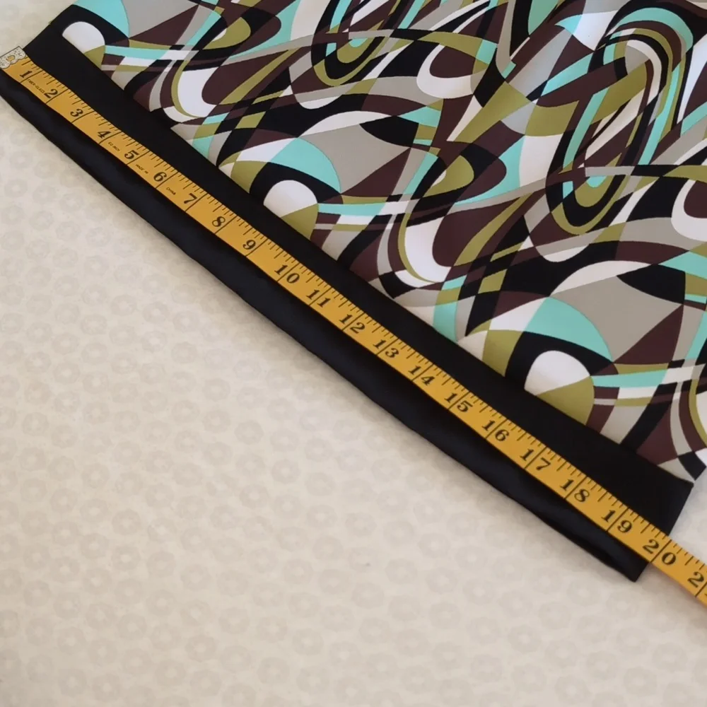 Connected Petite Sheath Dress Sz6P Geometric Sleeveless Zip-up EUC Poly/Spandex - Picture 12 of 12